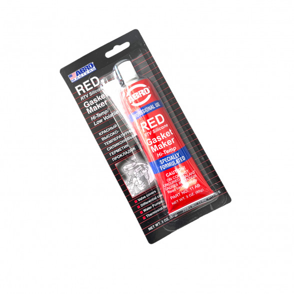 Герметик ABRO красный высокотемпературный (11-АВ)