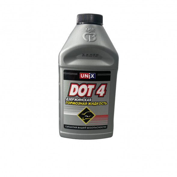 Жидкость тормозная ДОТ-4 455г UNIX